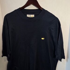 Augusta National Golf Men's Navy Blue crew neck shirt